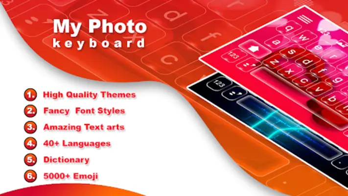 My Photo Keyboard, Theme & Pic android App screenshot 4